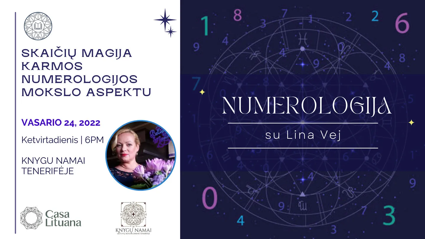 Paskaita - Skaičių Magija Karmos Numerologijos Mokslo Aspektu