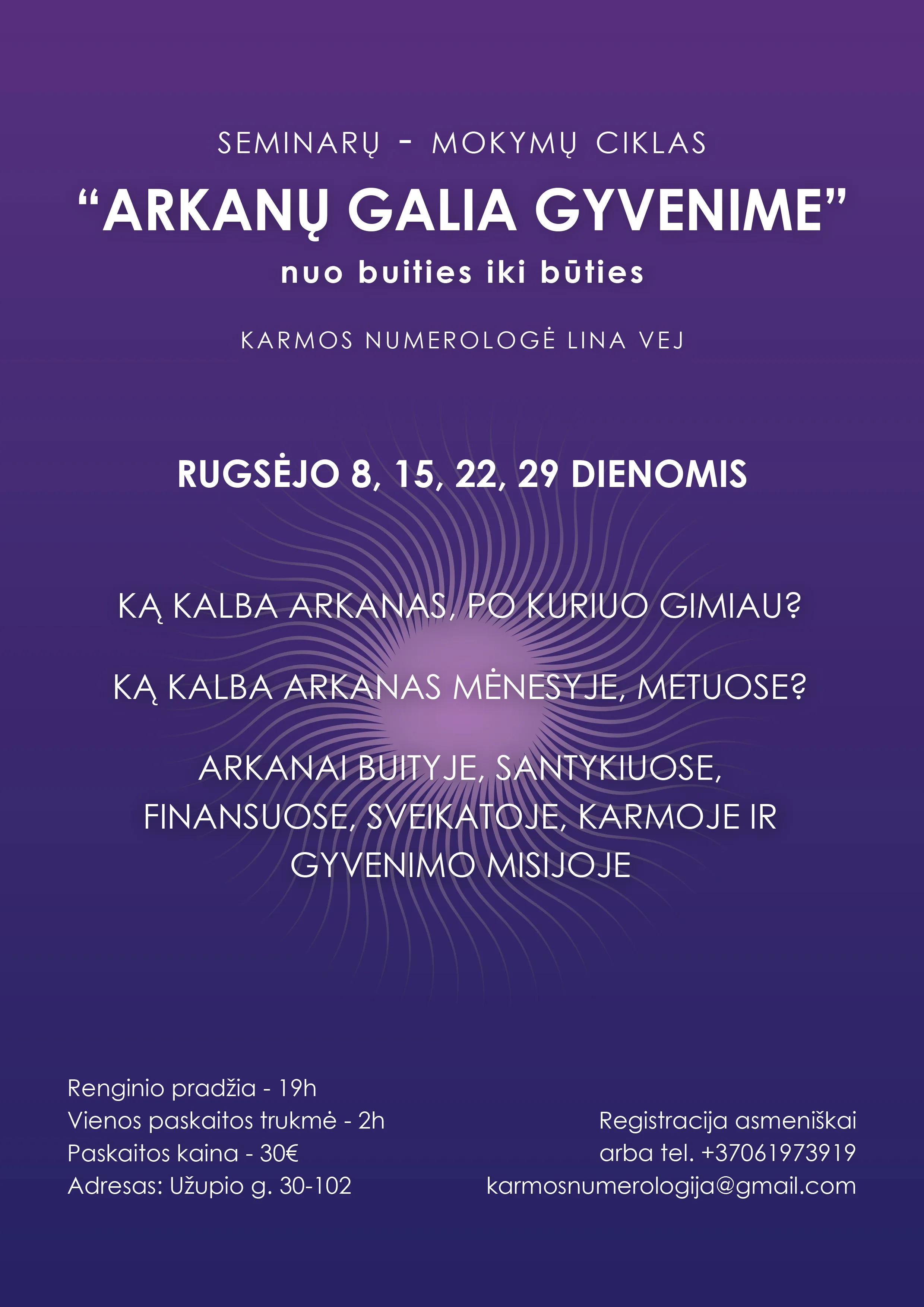 Seminarų - Mokymų Ciklas